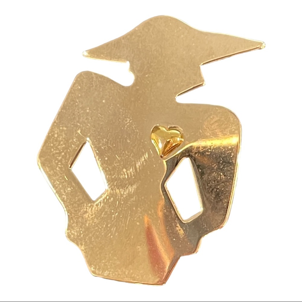 CLASSY LADY STERLING PIN